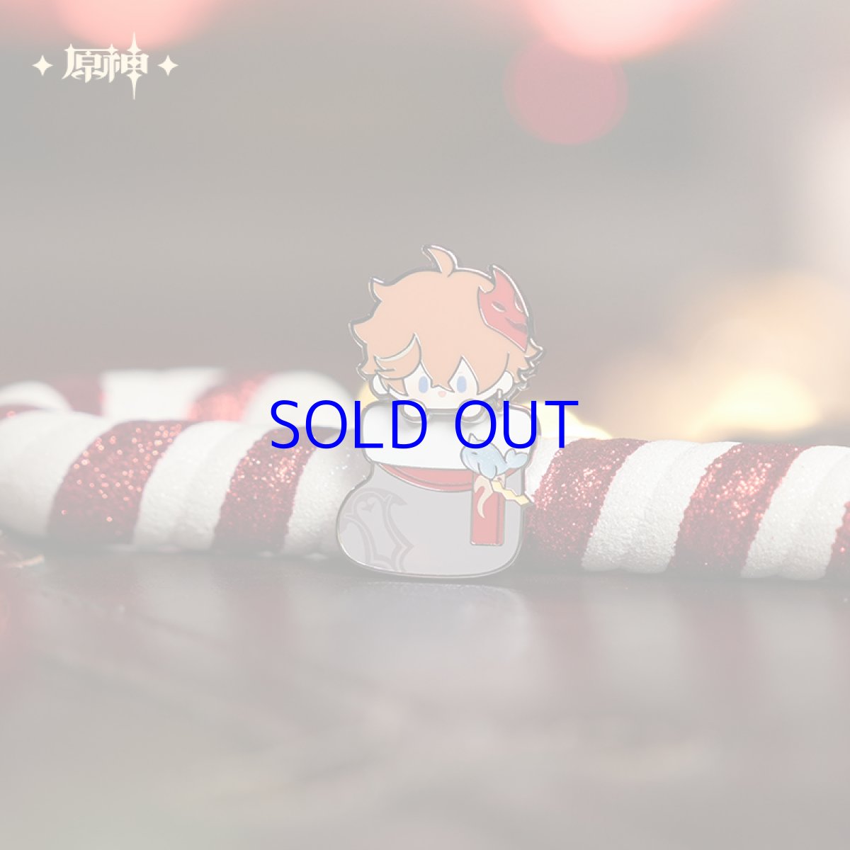 画像2: 原神　絨冬暖聚クリスマス　金属バッジ (2)