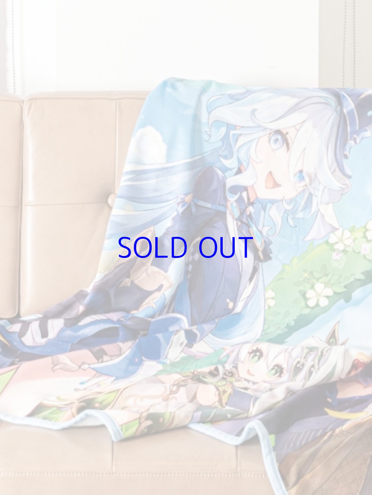 画像2: 原神　吉祥航空コラボ　ブランケット (2)