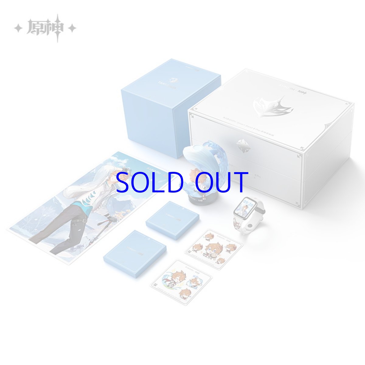 画像12: 原神　Xiaomi Smart Band 8 Pro　タルタリヤモチーフ【中国語／英語】【特殊航空便、船便】 (12)