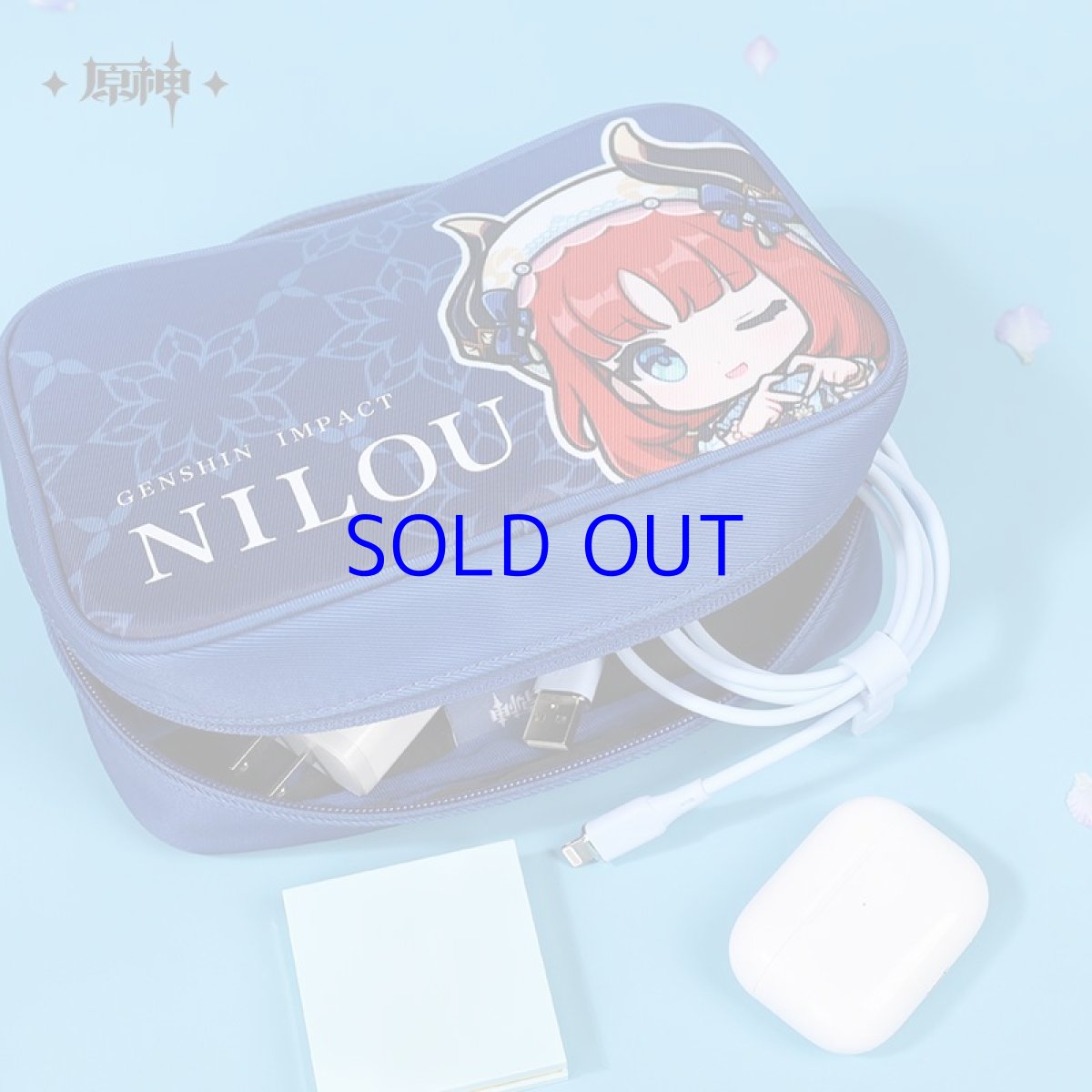 画像3: 原神　群星シリーズ　ニィロウ　収納ポーチ (3)