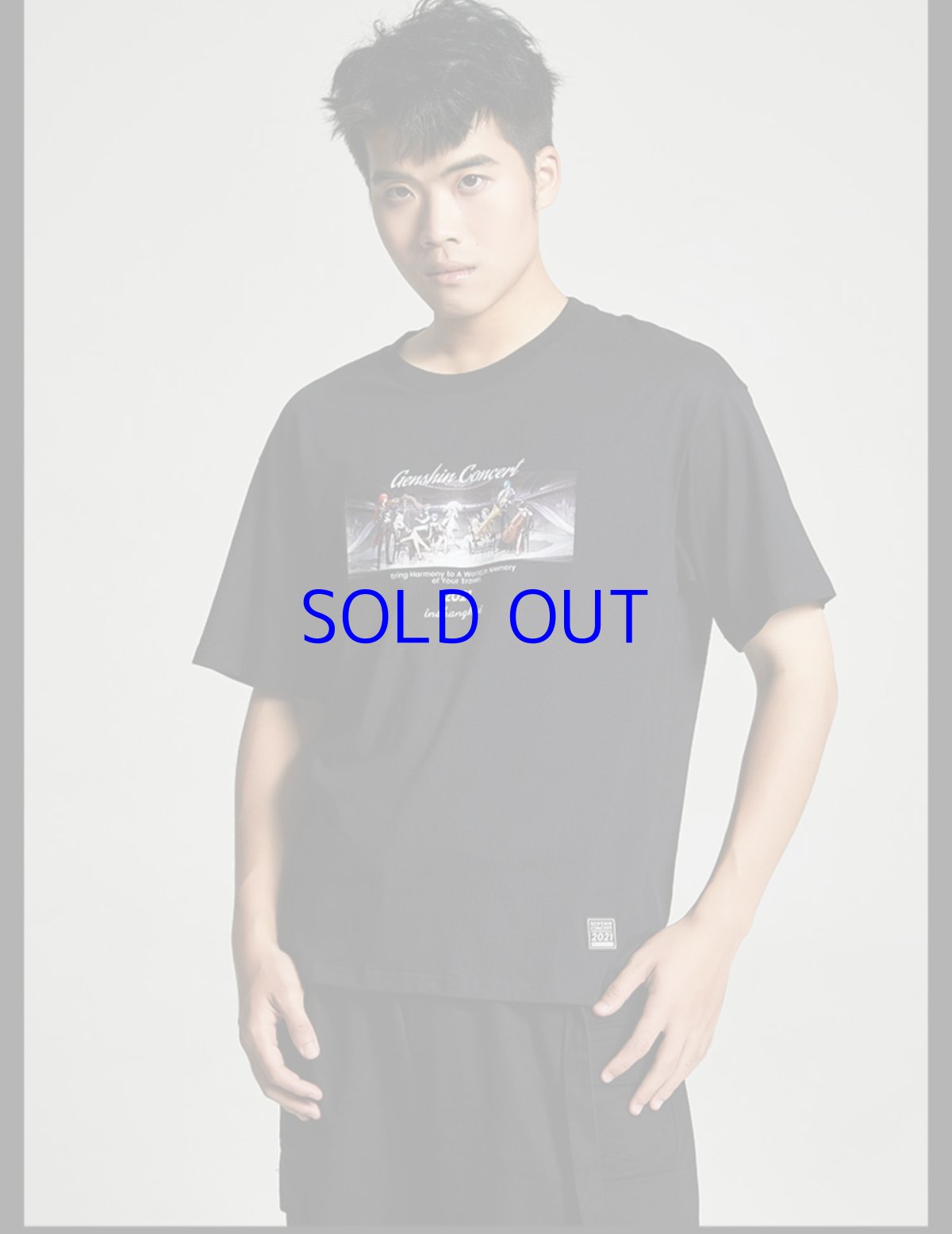 画像4: 原神　交響入夢　 記念Tシャツ　コンサート2021 (4)