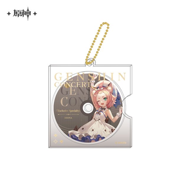 原神 コンサート2023 CD風キーホルダー｜HAKUTEA