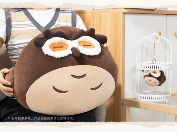 原神 ディルック「夜梟」ぬいぐるみL フクロウマスコット｜HAKUTEA