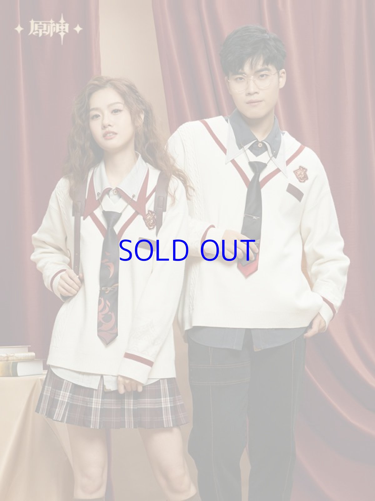 画像6: 原神　ディルック　イメージファッション　セーター　特典付き (6)