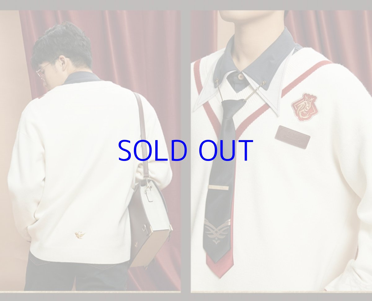 画像11: 原神　ディルック　イメージファッション　セーター　特典付き (11)