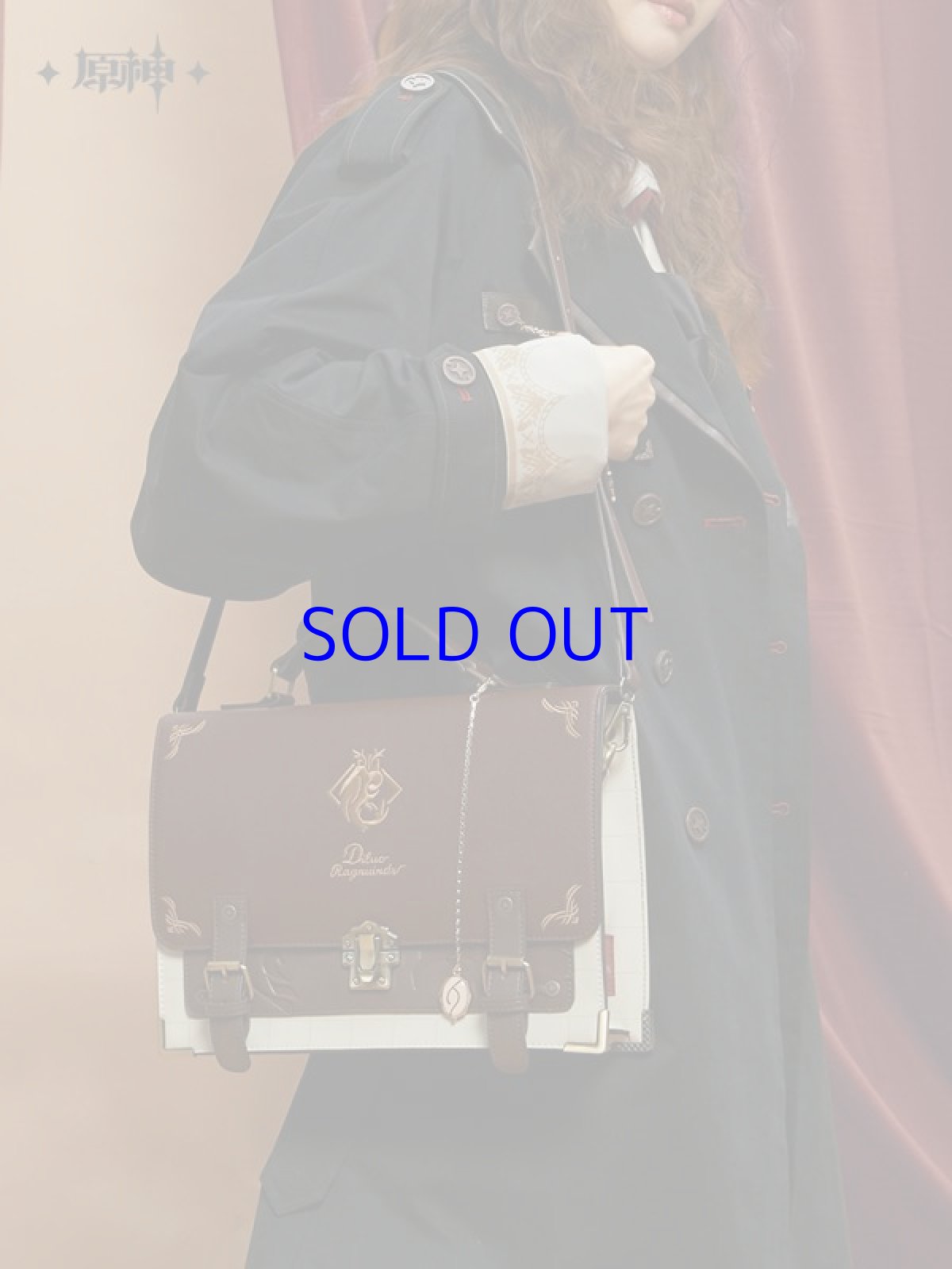 画像7: 原神　ディルック　イメージファッション　サッチェルバッグ　特典付き　Genshin (7)