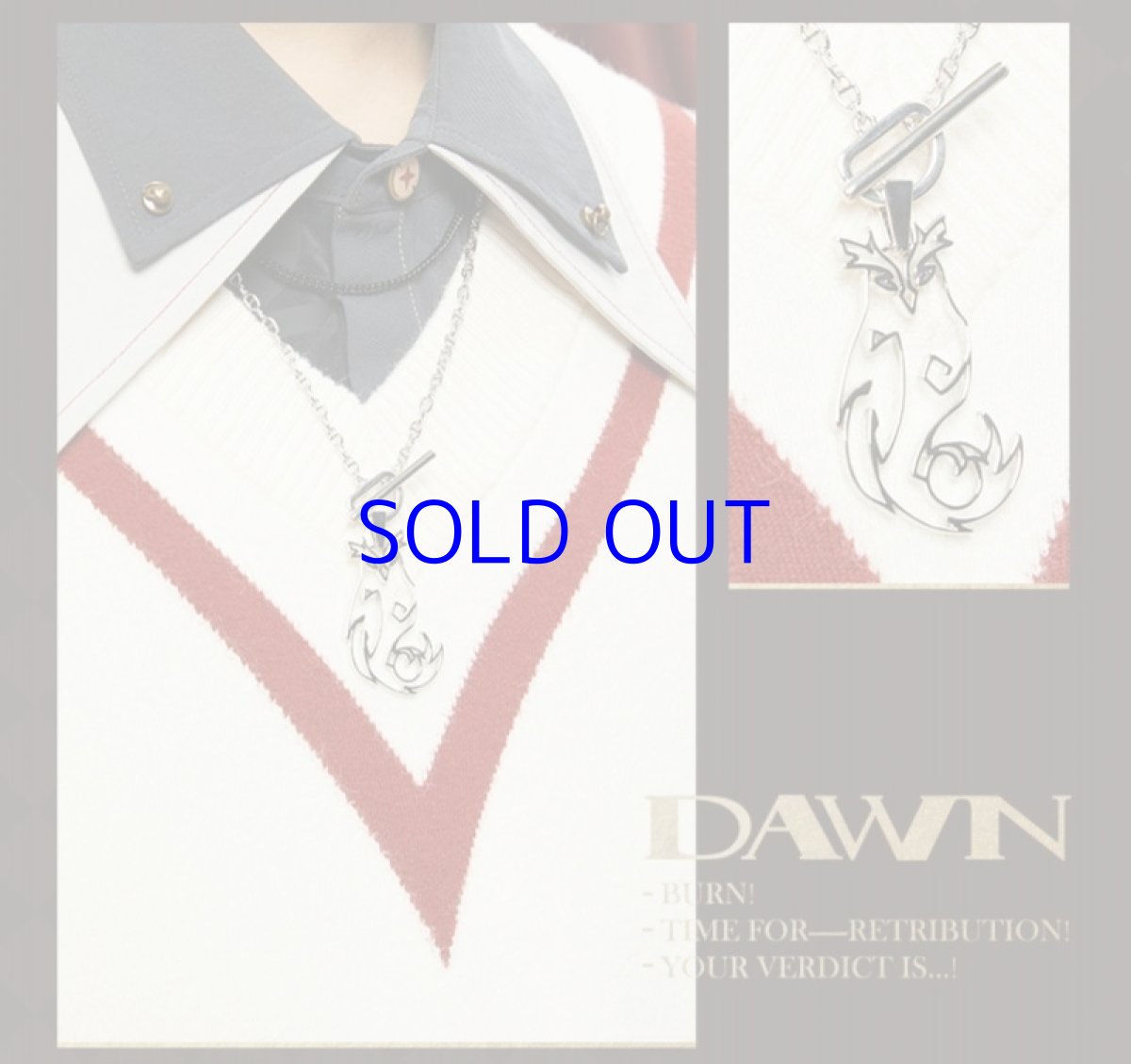 画像6: 原神　ディルック　イメージファッション　ネックレス　Genshin (6)