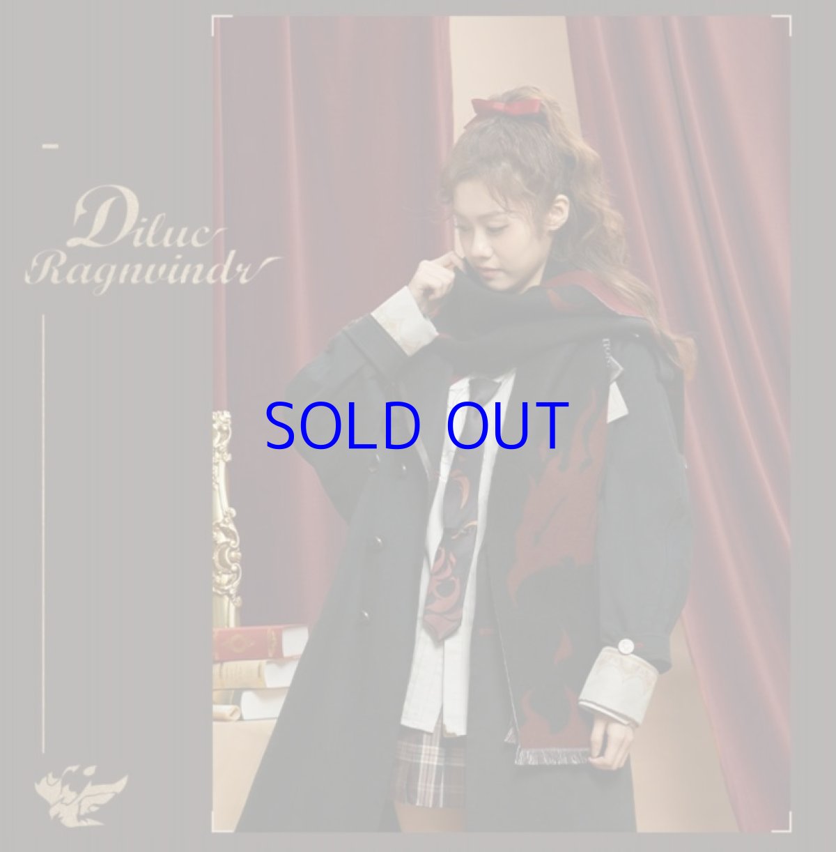 画像11: 原神　ディルック　イメージファッション　マフラー　特典付き　Genshin (11)