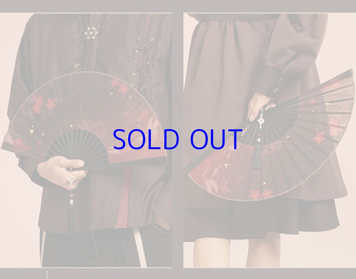 画像6: 原神 胡桃イメージファッション 扇子 Genshin (6)