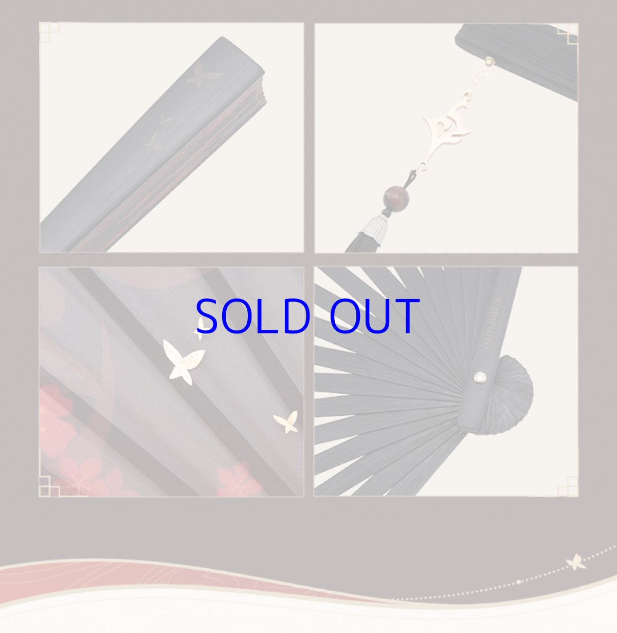 画像8: 原神 胡桃イメージファッション 扇子 Genshin (8)