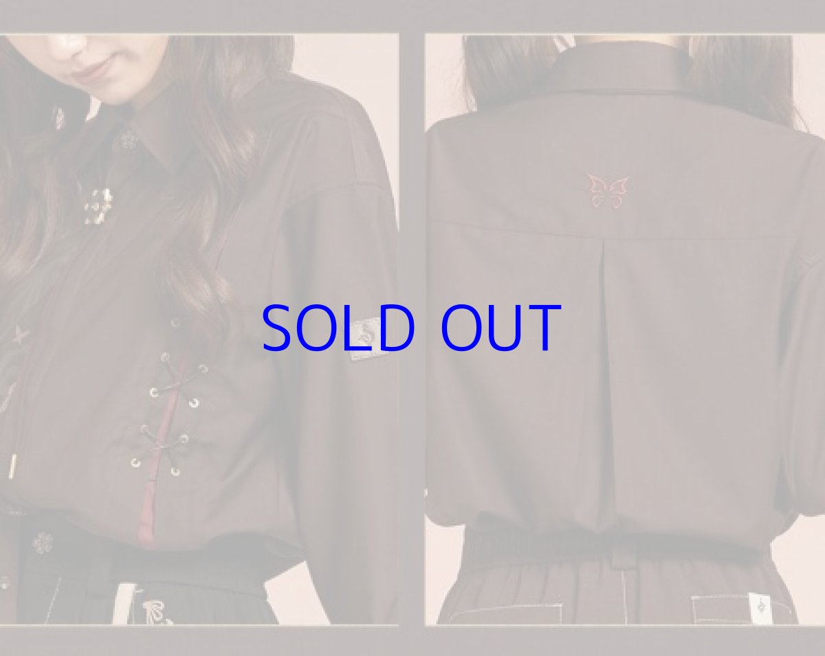 画像14: 原神　胡桃イメージファッション　シャツ　Genshin (14)