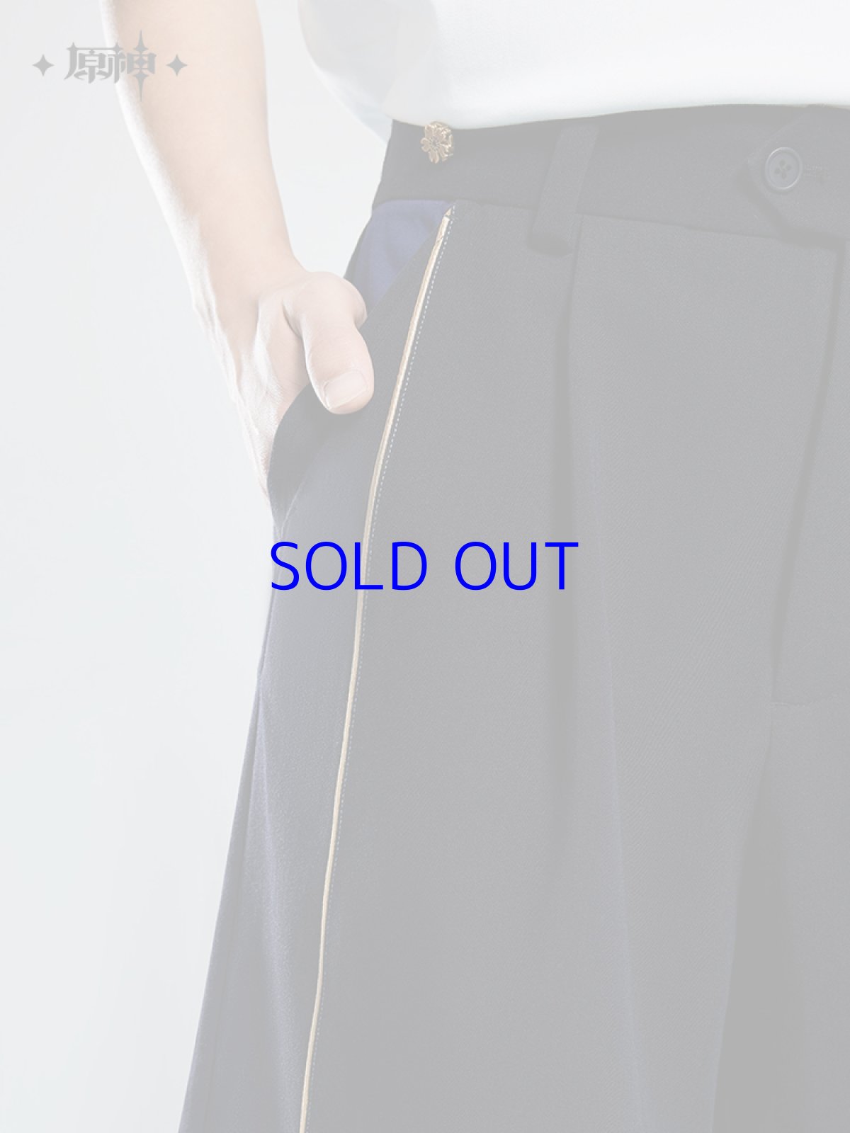 画像12: 原神　神里綾華イメージファッション　ショートパンツ (12)