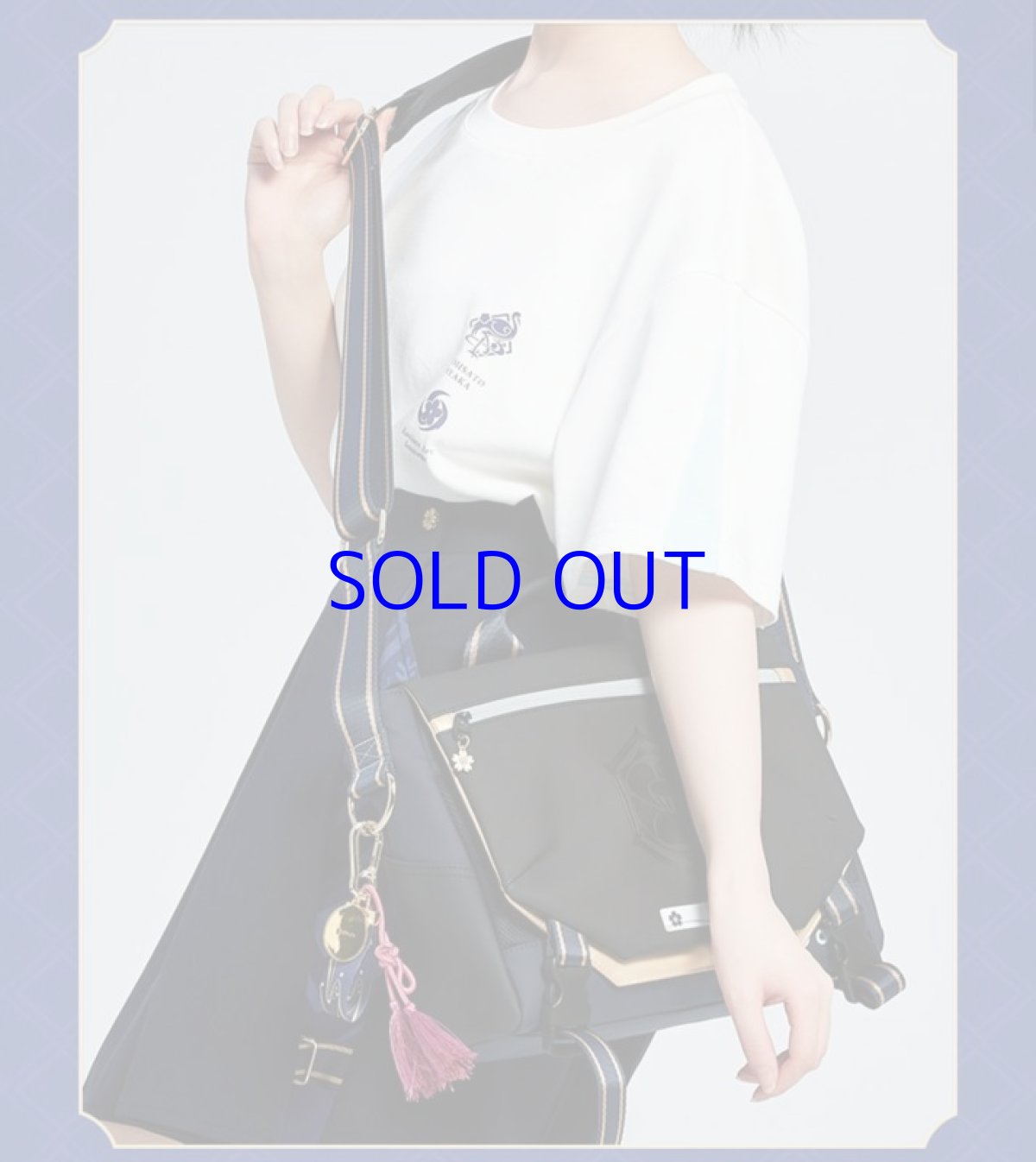 画像8: 原神　神里綾華イメージファッション　ショルダーバッグ (8)