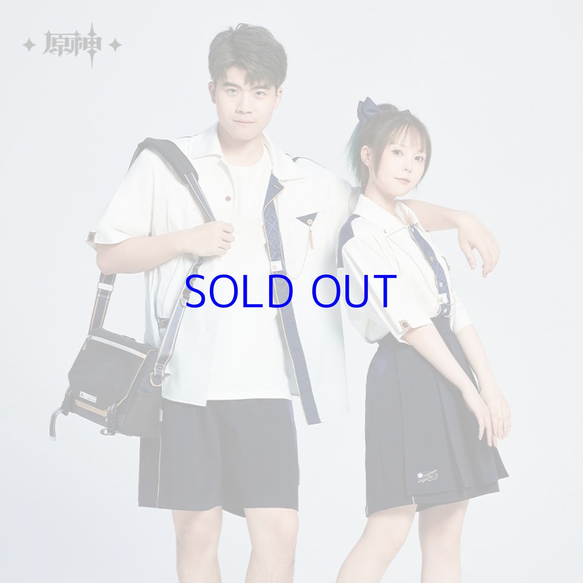 画像5: 原神　神里綾華イメージファッション　シャツ (5)