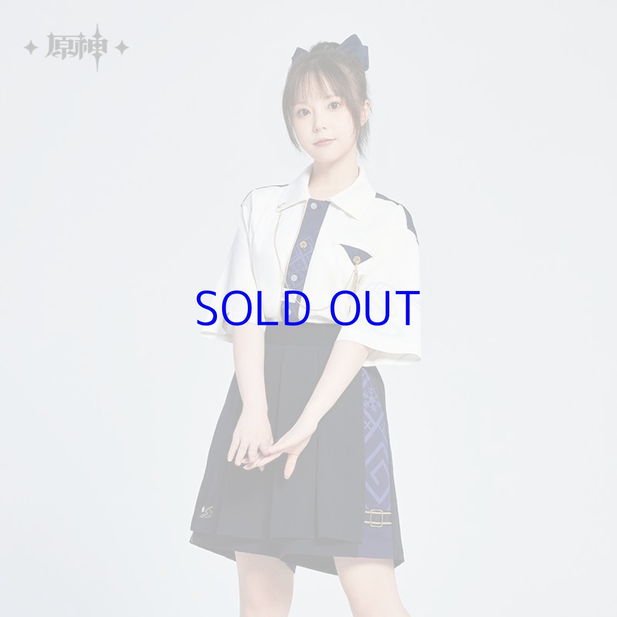 画像6: 原神　神里綾華イメージファッション　シャツ (6)