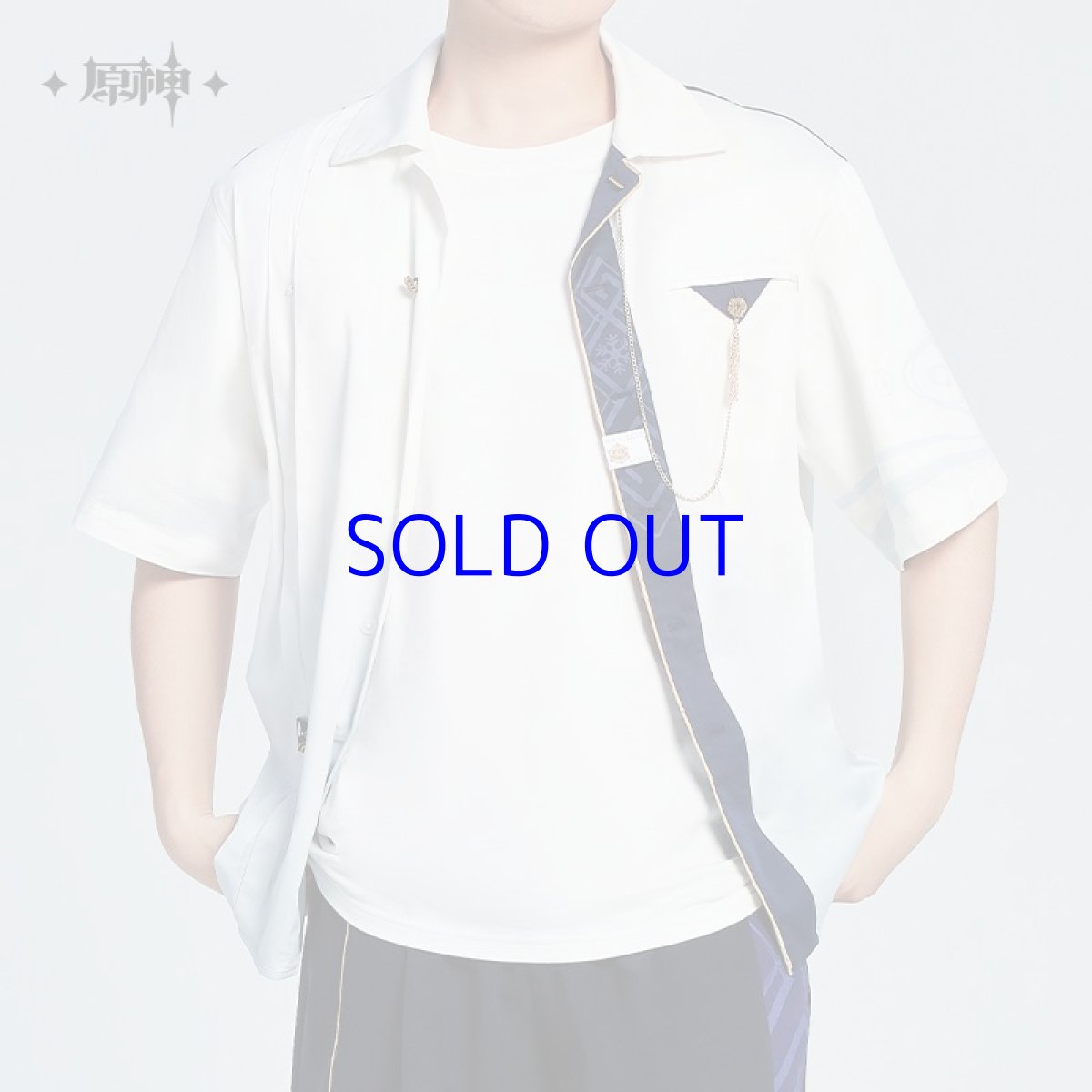 画像10: 原神　神里綾華イメージファッション　シャツ (10)