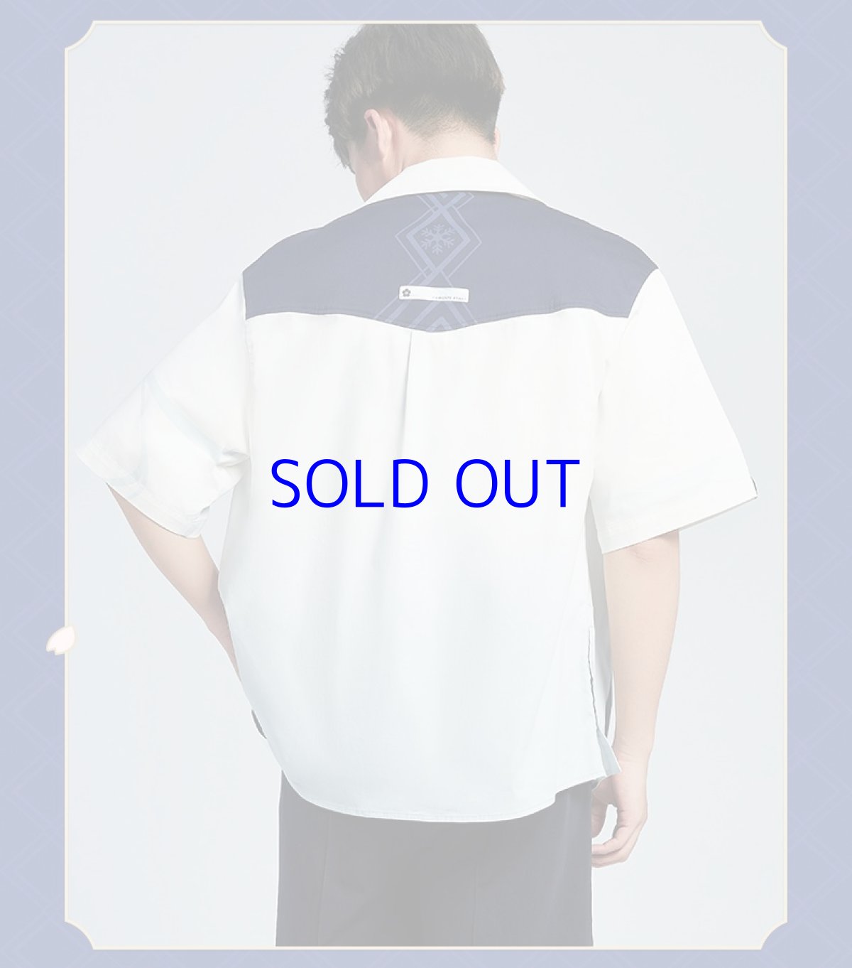 画像12: 原神　神里綾華イメージファッション　シャツ (12)