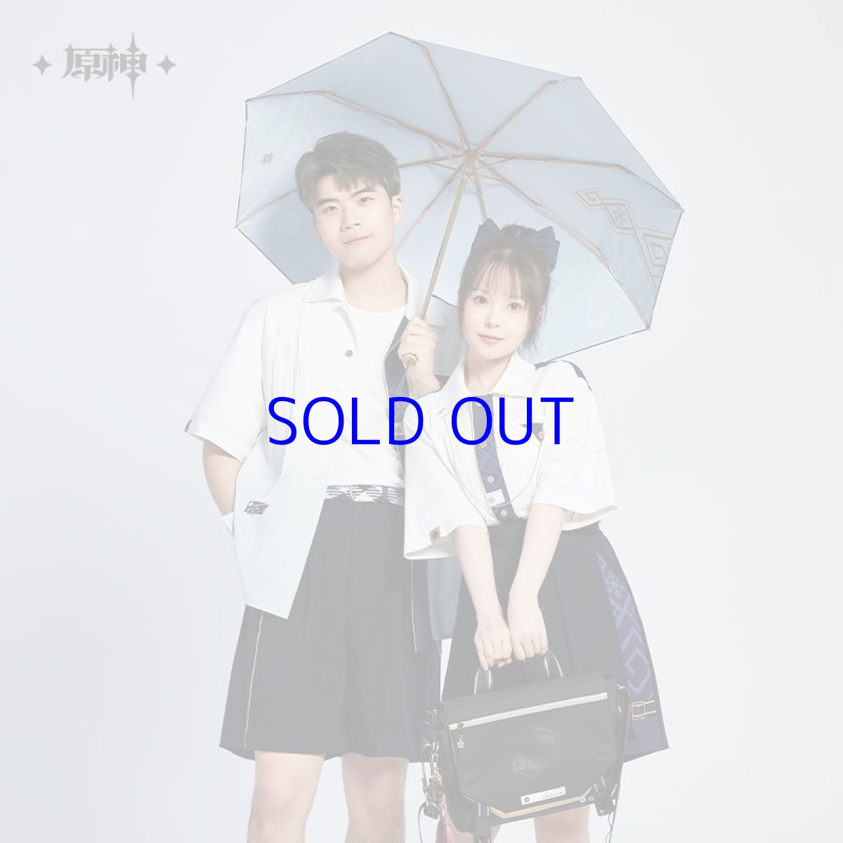 画像4: 原神　神里綾華イメージファッション　折りたたみ傘 (4)