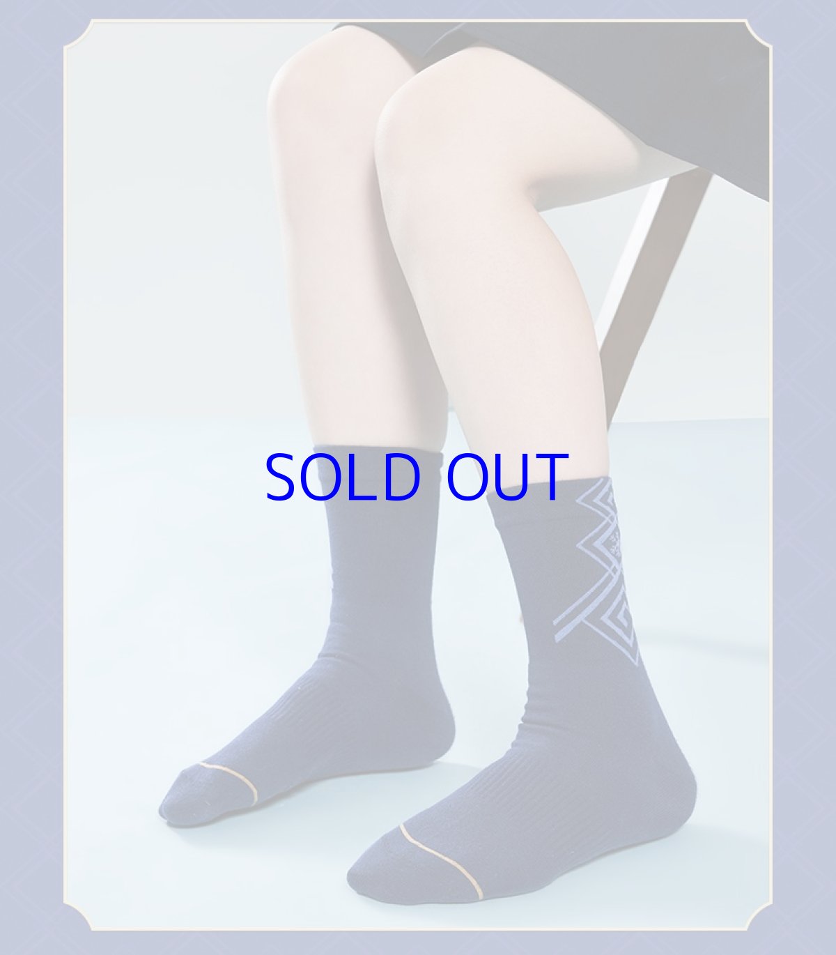 画像9: 【原神 58pt】原神　神里綾華イメージファッション　靴下3足セット (9)