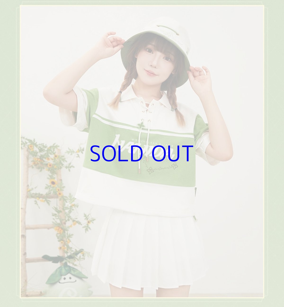 画像7: 原神 ナヒーダ イメージファッション ポロシャツ (7)