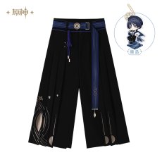 画像1: 【原神 299pt】原神　放浪者イメージ　ガウチョパンツ　特典付き (1)