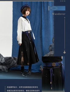 画像6: 【原神 299pt】原神　放浪者イメージ　ガウチョパンツ　特典付き (6)