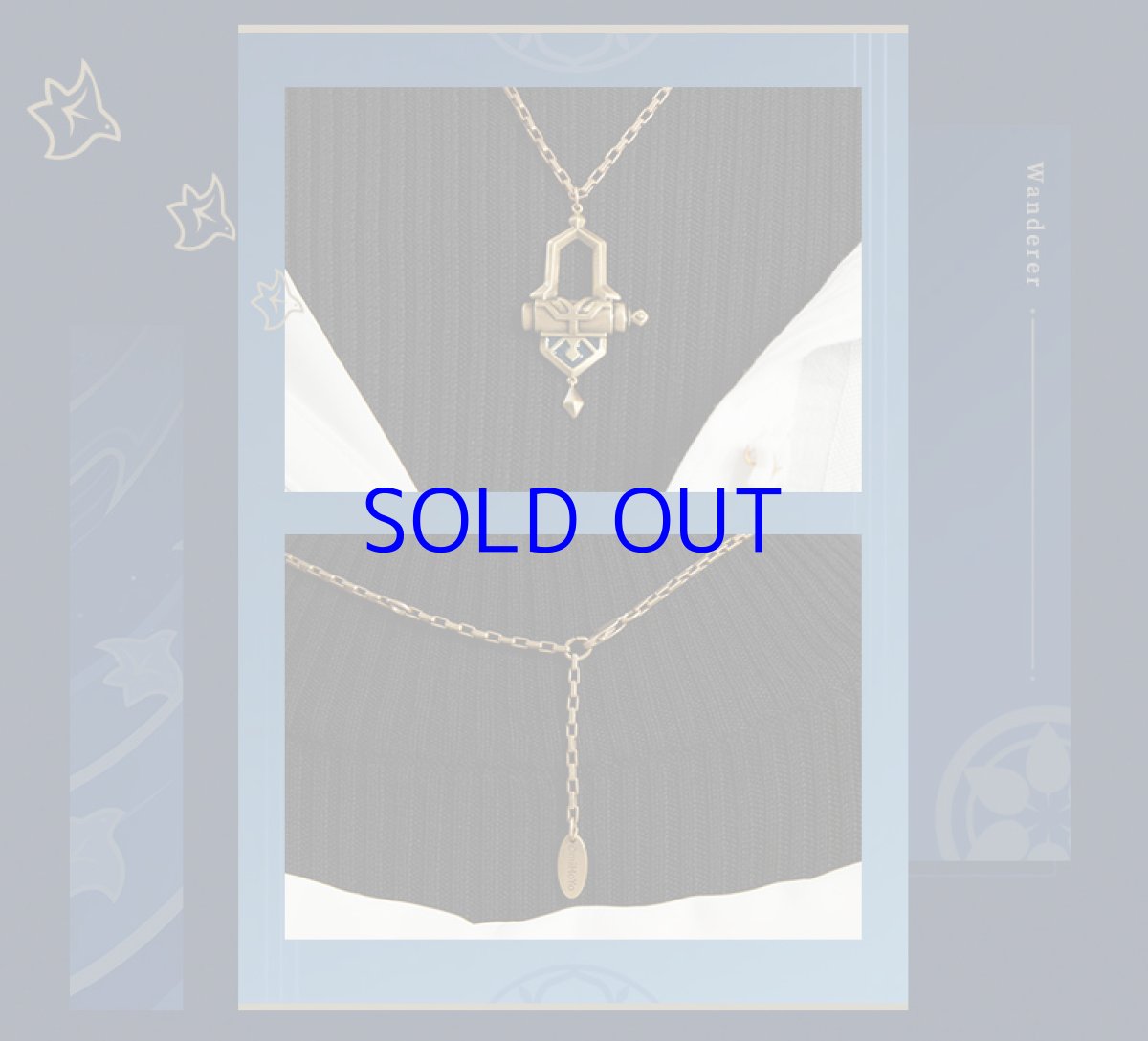 画像9: 原神　放浪者イメージ　ペンダントネックレス (9)