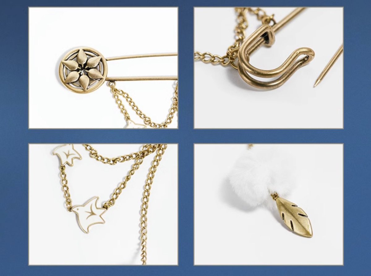 画像7: 原神　放浪者イメージ　ピンブローチ (7)