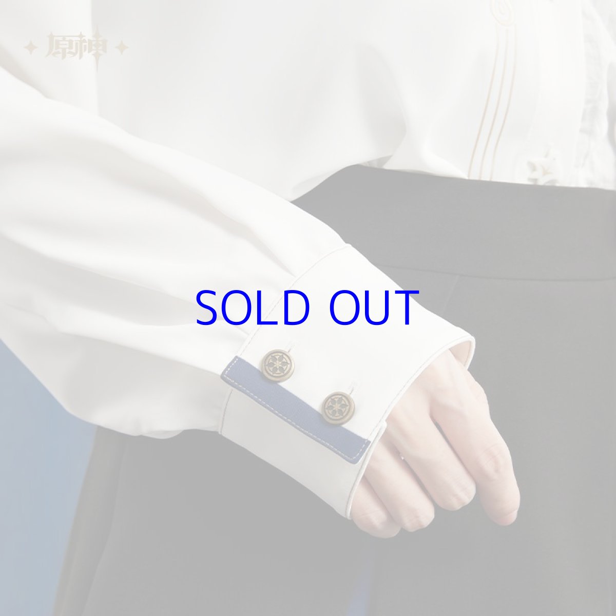 画像9: 原神　放浪者イメージ　シャツ&ノースリーブセット　特典付き (9)