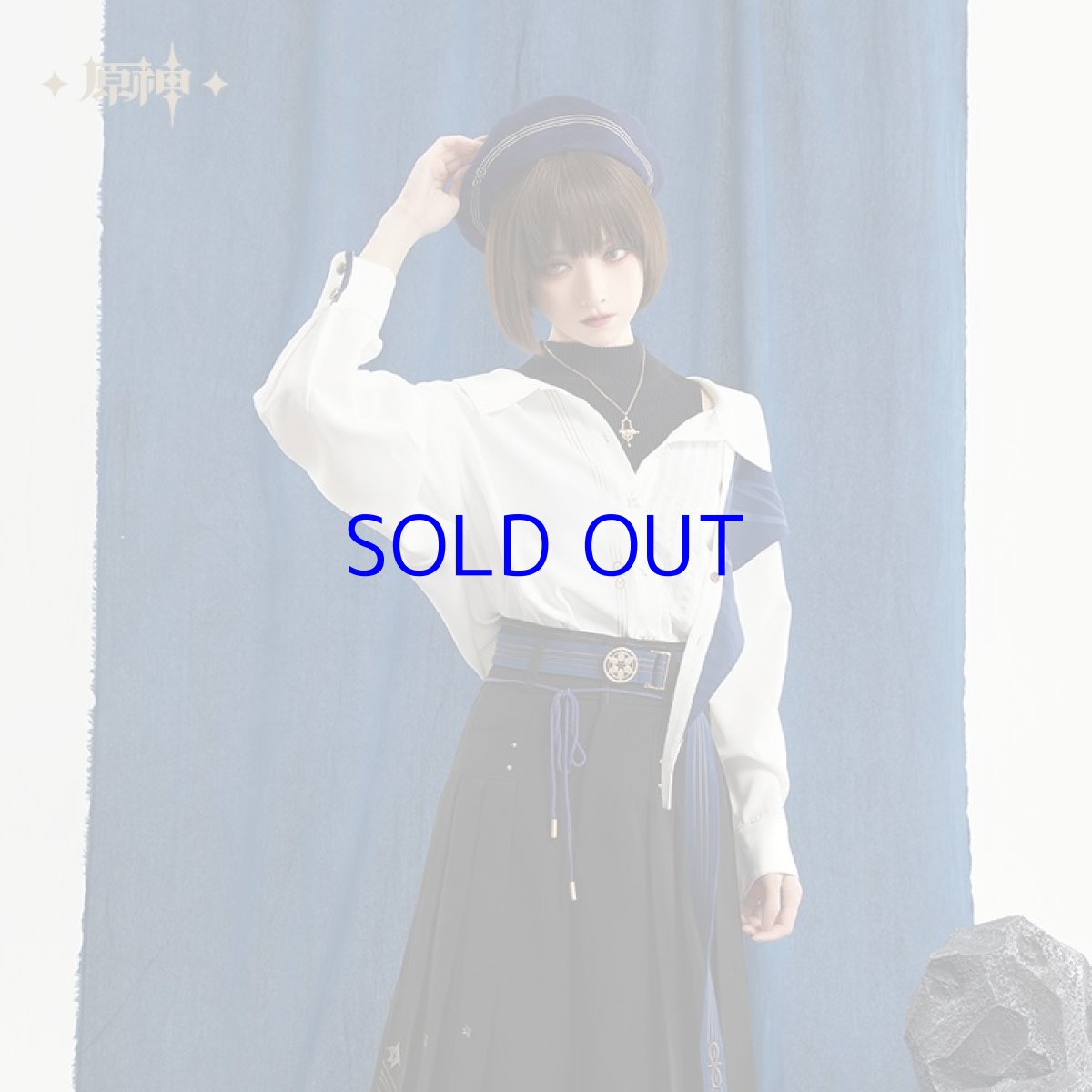 画像6: 原神　放浪者イメージ　シャツ&ノースリーブセット　特典付き (6)