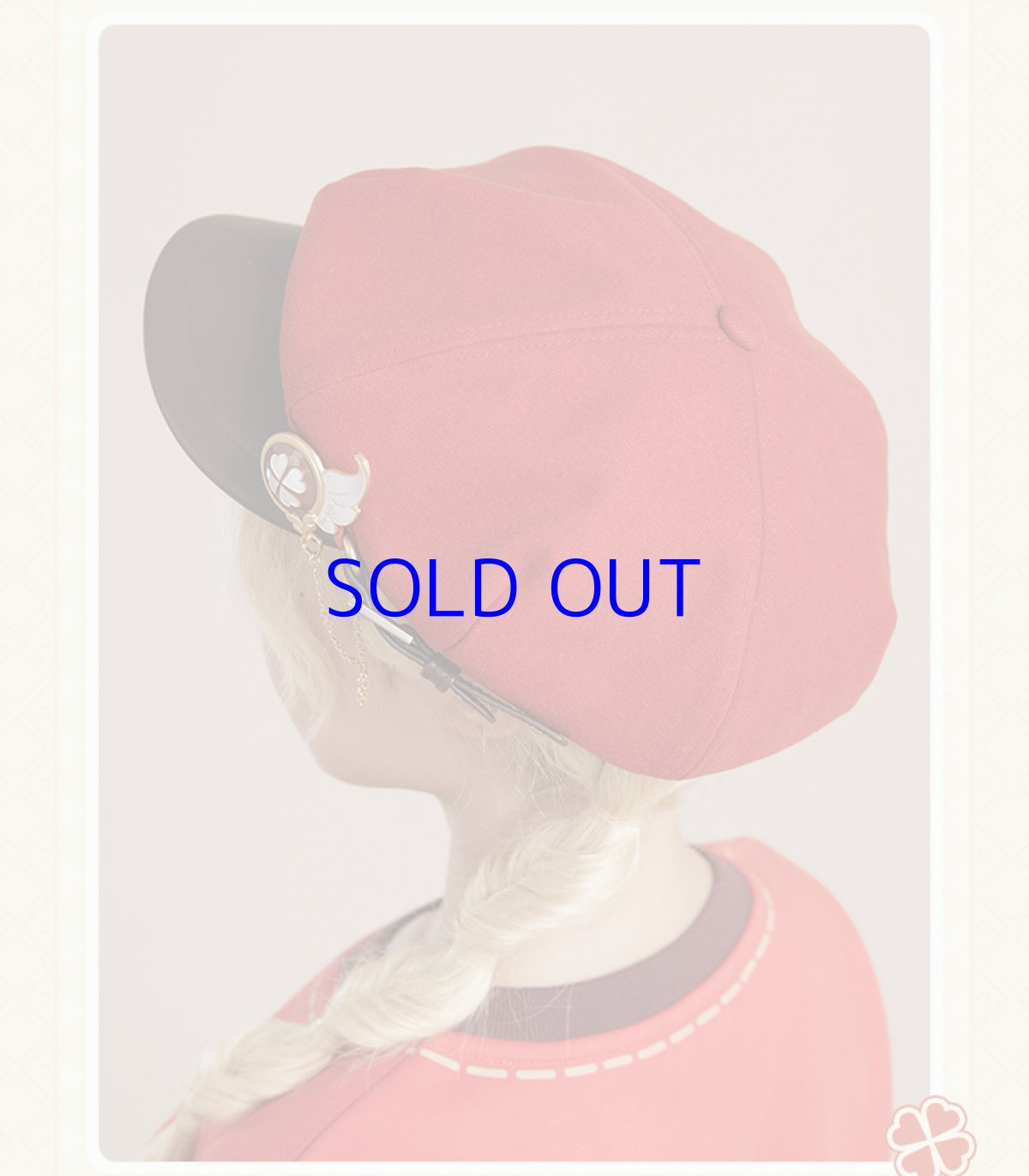 画像4: 原神　クレー　イメージ　キャスケット (4)