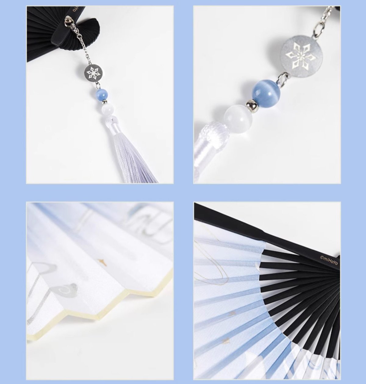 画像8: 原神　甘雨イメージ　扇子 (8)