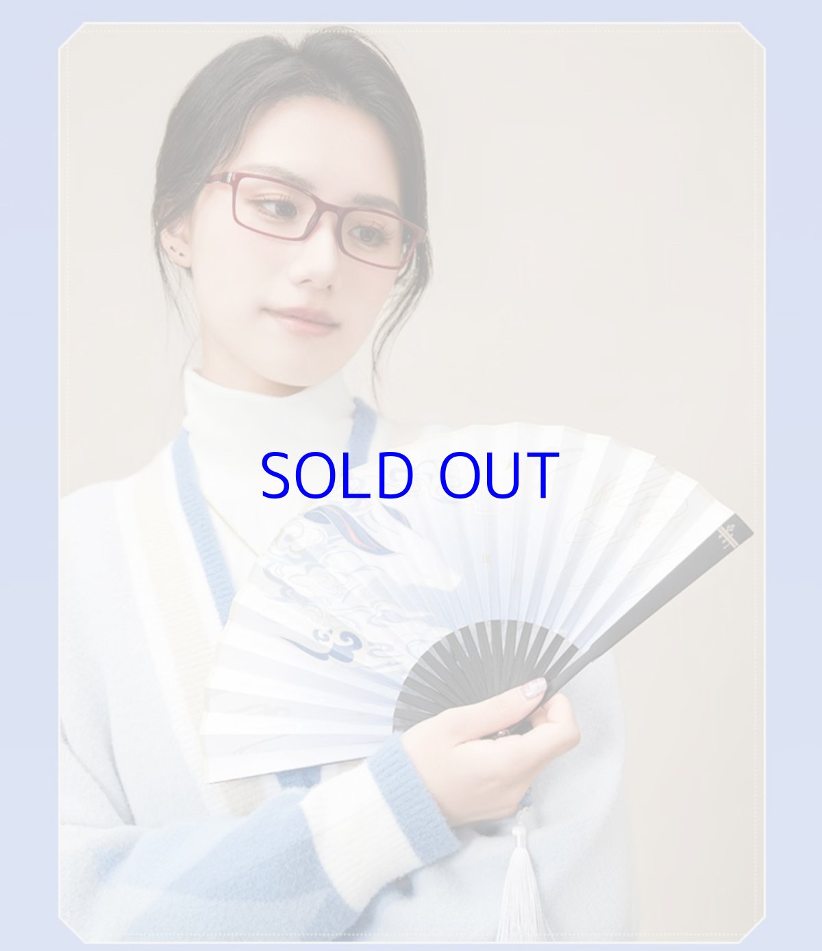 画像6: 原神 甘雨イメージ 扇子 (6)