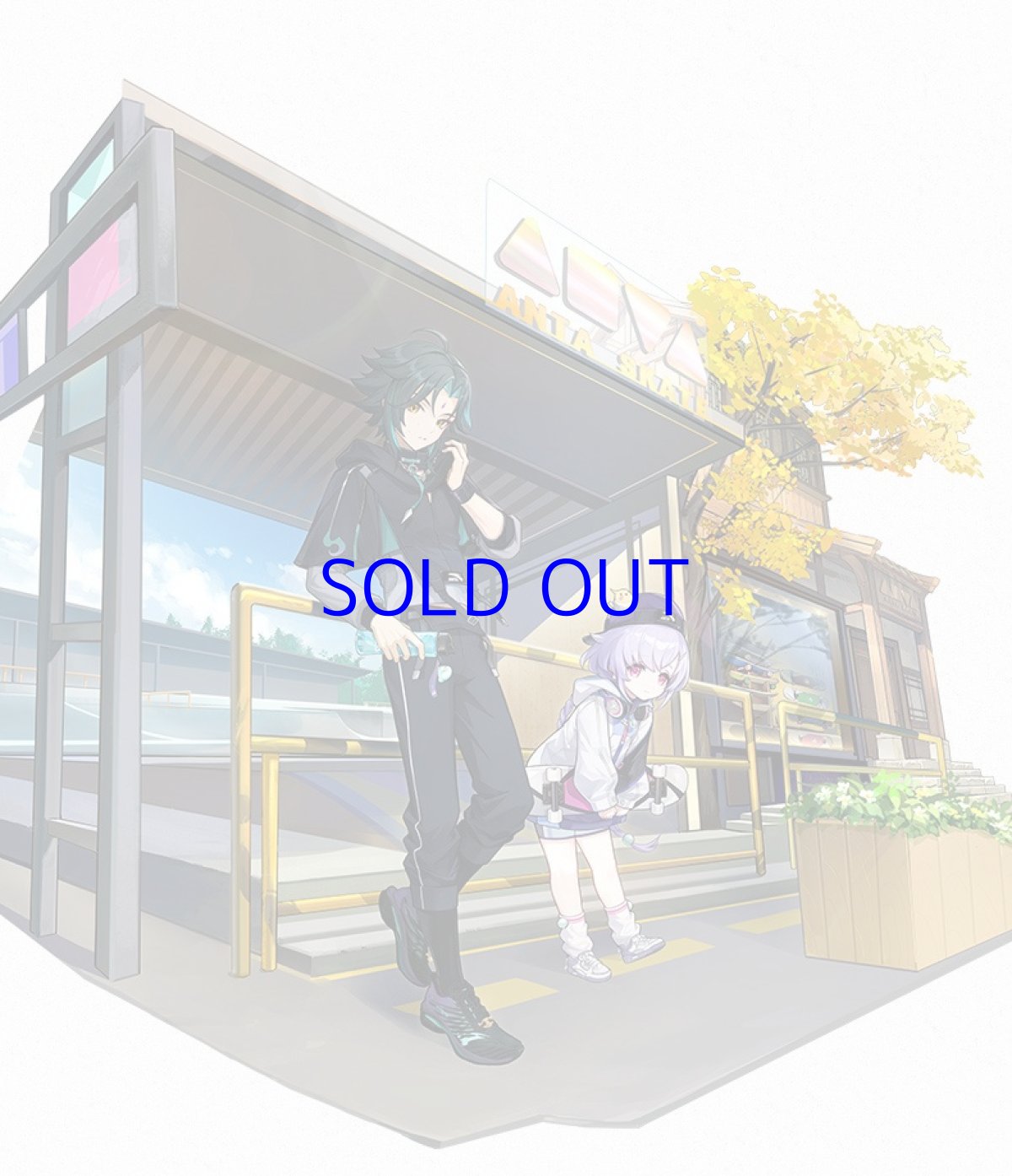 画像2: 原神　ANTAコラボ　MACH 4スニーカー　魈モチーフ【靴箱ダメージご注意】 (2)