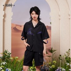 画像1: 原神　森林と飛砂　セノ　イメージシャツ　特典カード付き (1)