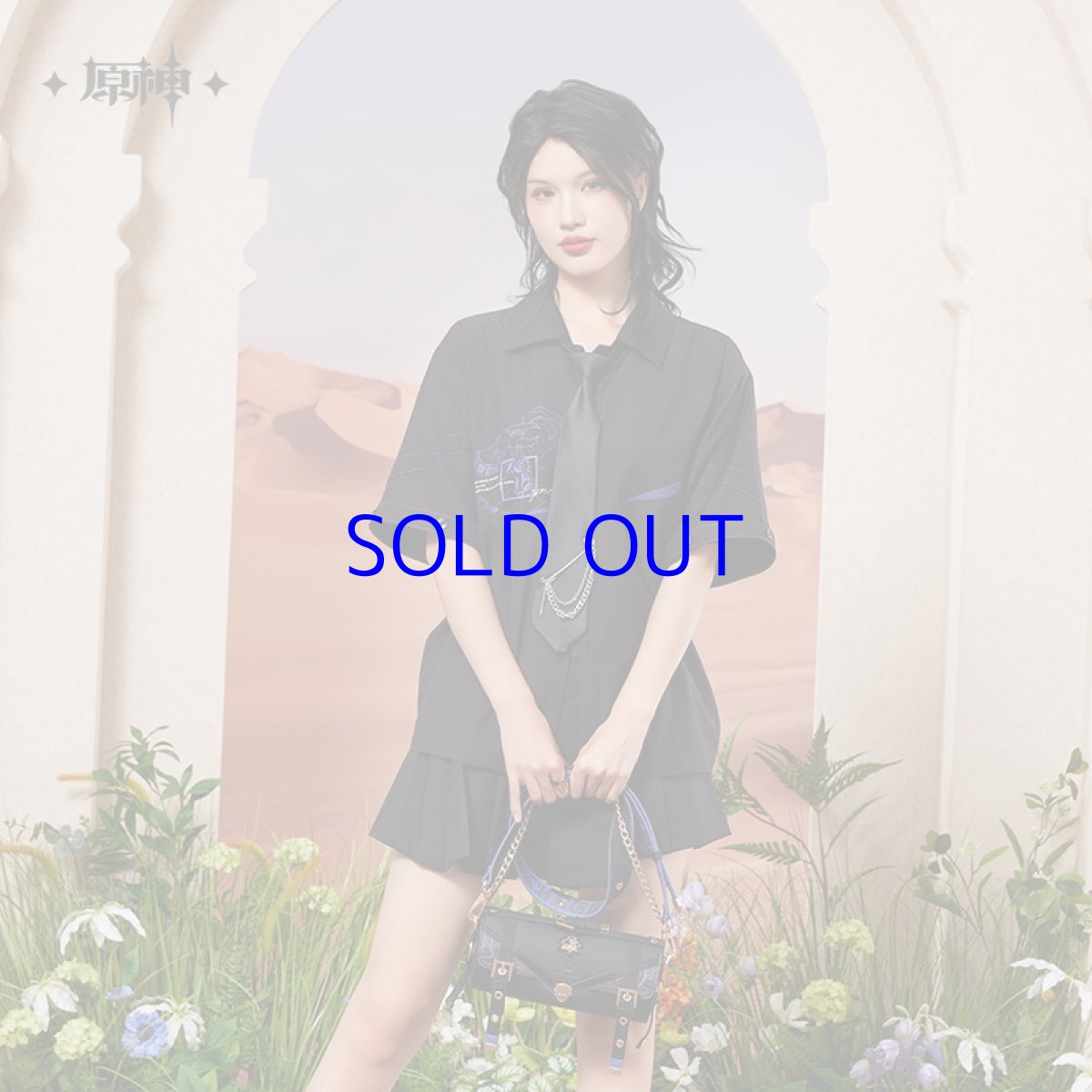 画像4: 原神　森林と飛砂　セノ　イメージシャツ　特典カード付き (4)