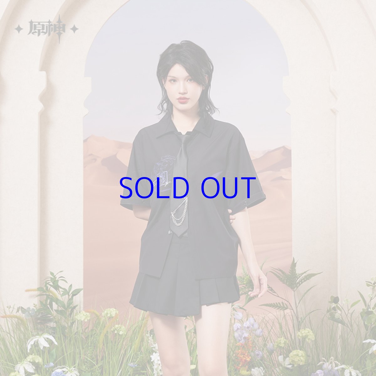 画像5: 原神　森林と飛砂　セノ　イメージシャツ　特典カード付き (5)