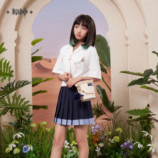 SALE【原神・公式】カゴバッグ　バケットバッグ　ティナリ 原神 森林と飛砂 ティナリ カゴバッグ 特典カード付き｜HAKUTEA