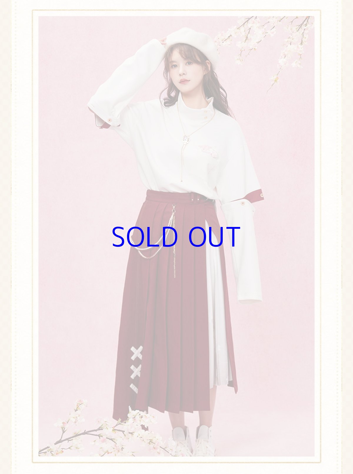 画像11: 【原神 269pt】原神　八重神子イメージ　スウェットシャツ　特典アクスタ付き (11)