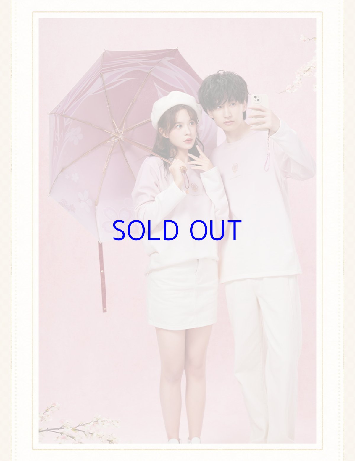 画像14: 原神　八重神子イメージ　折りたたみ傘　特典アクスタ付き (14)