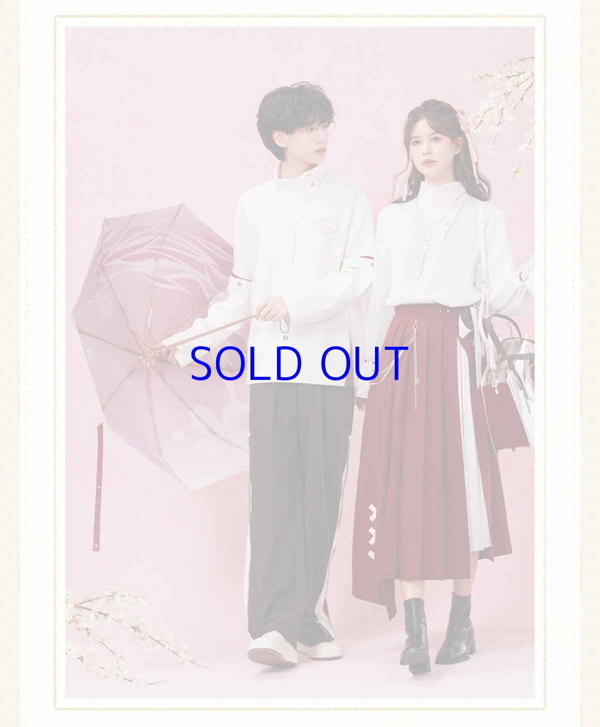 画像10: 原神　八重神子イメージ　折りたたみ傘　特典アクスタ付き (10)