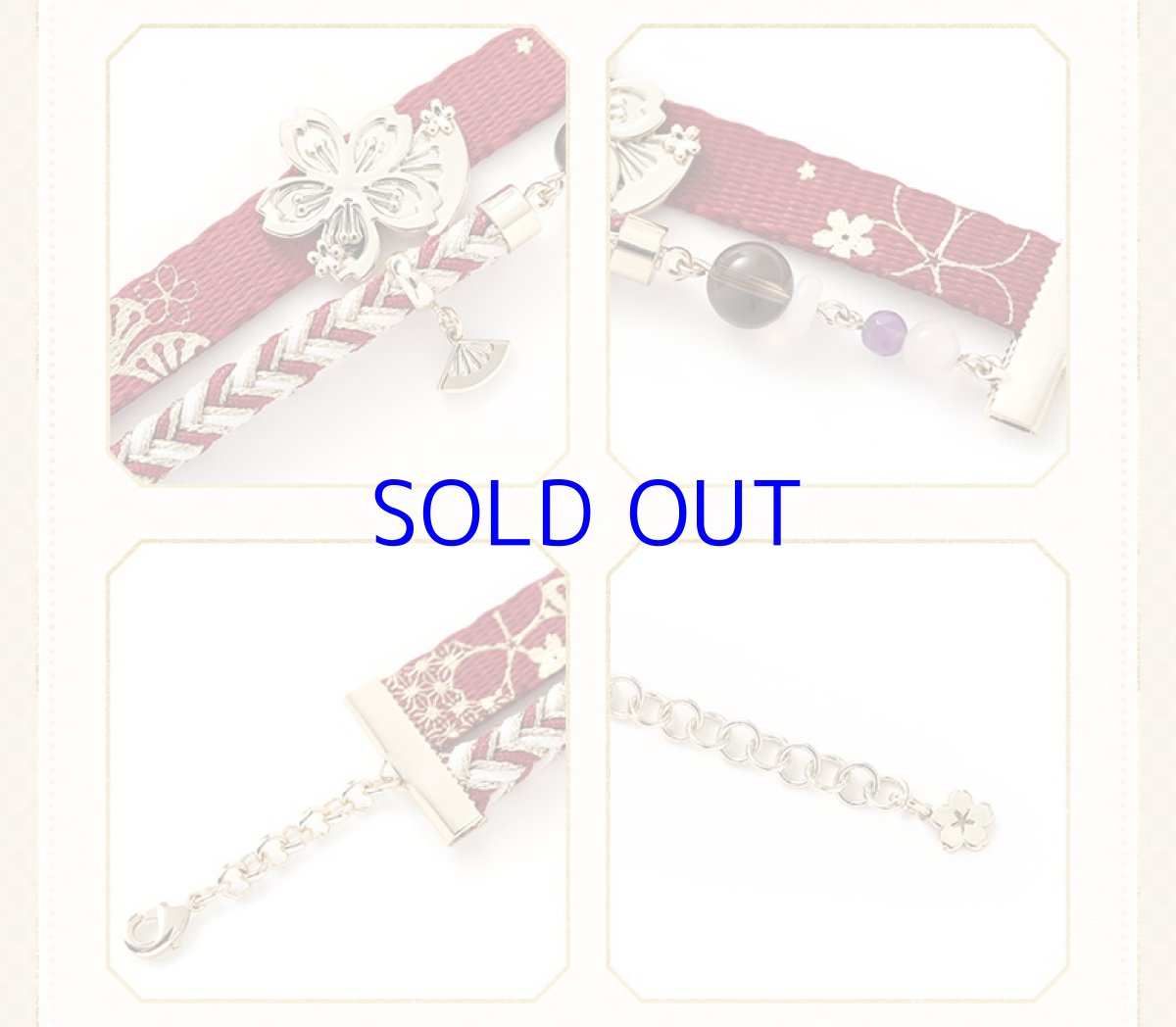 画像14: 原神　八重神子イメージ　アクセサリー（ネックレス、ブレスレット） (14)