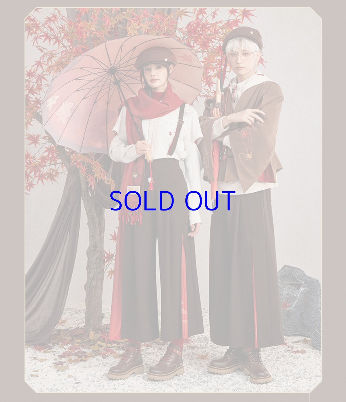 画像7: 【原神 149pt】原神　楓原万葉イメージ　長傘　特典アクスタ付き (7)