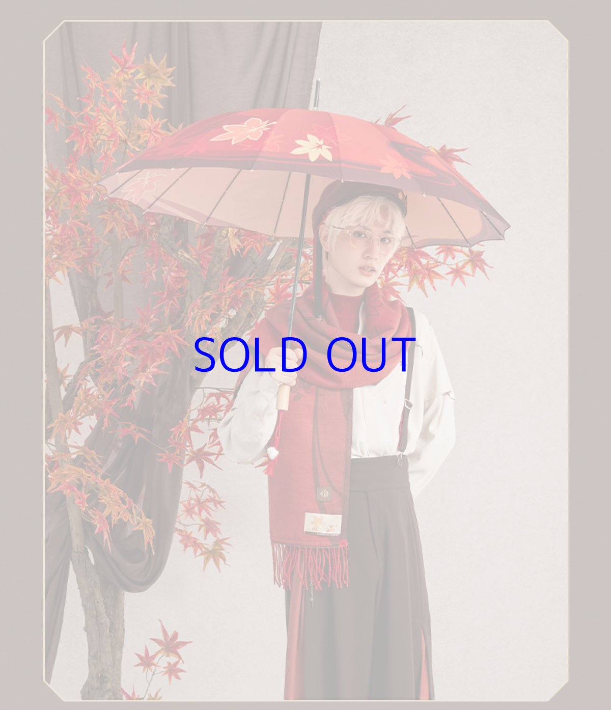 画像12: 【原神 149pt】原神　楓原万葉イメージ　長傘　特典アクスタ付き (12)