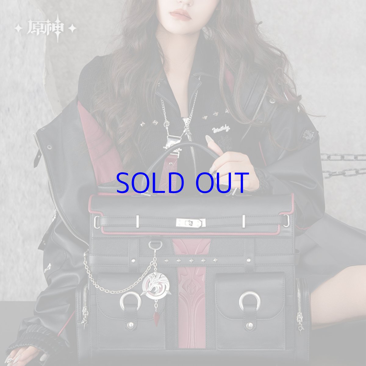 画像4: 原神　リオセスリイメージ　バッグ　特典アクスタ付き【予約2026年2月中旬】 (4)