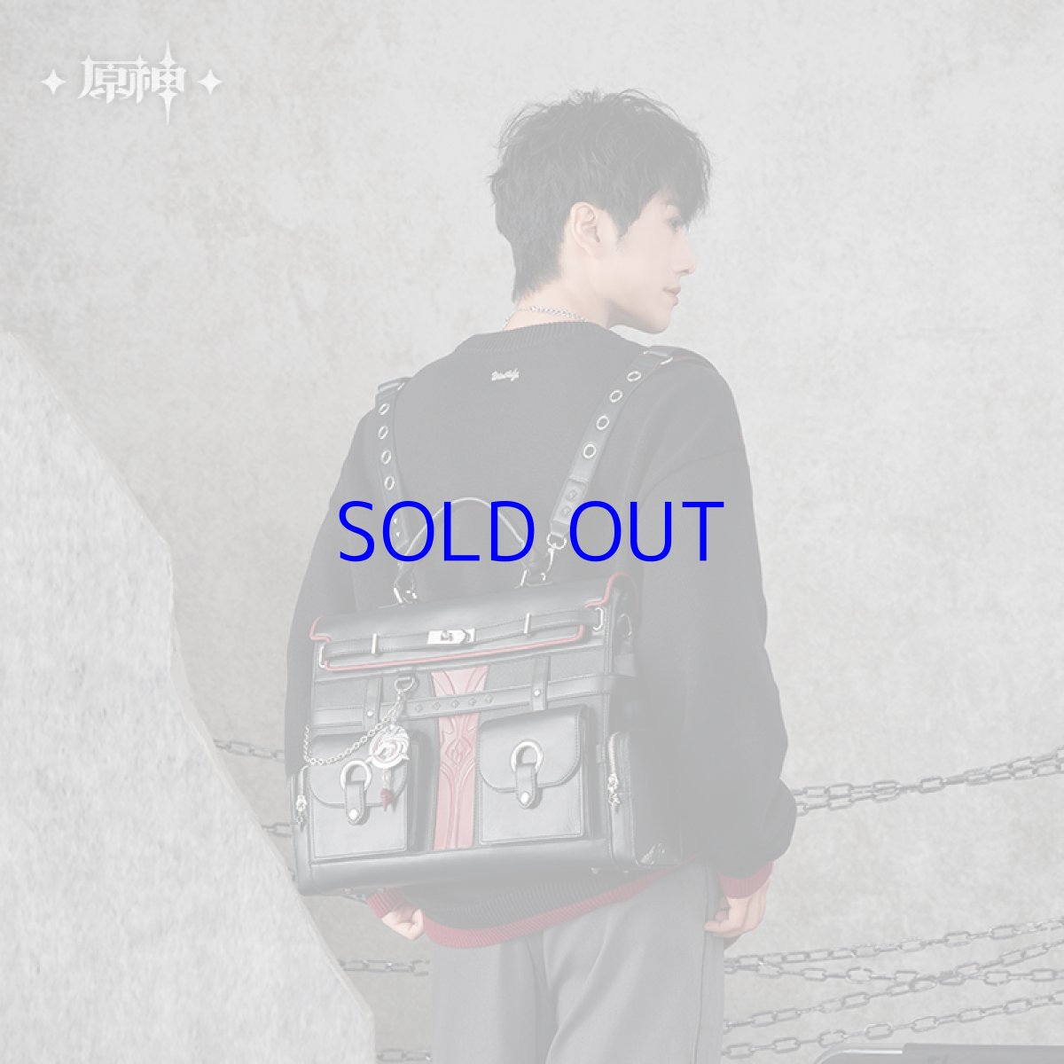 画像5: 原神　リオセスリイメージ　バッグ　特典アクスタ付き【予約2026年2月中旬】 (5)