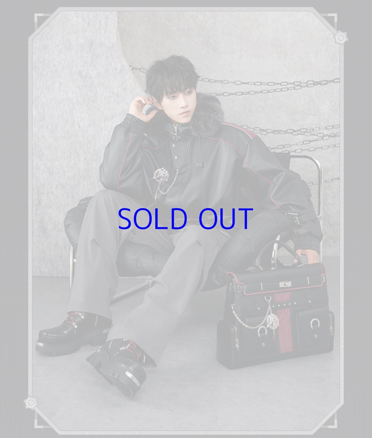 画像14: 原神　リオセスリイメージ　バッグ　特典アクスタ付き【予約2026年2月中旬】 (14)