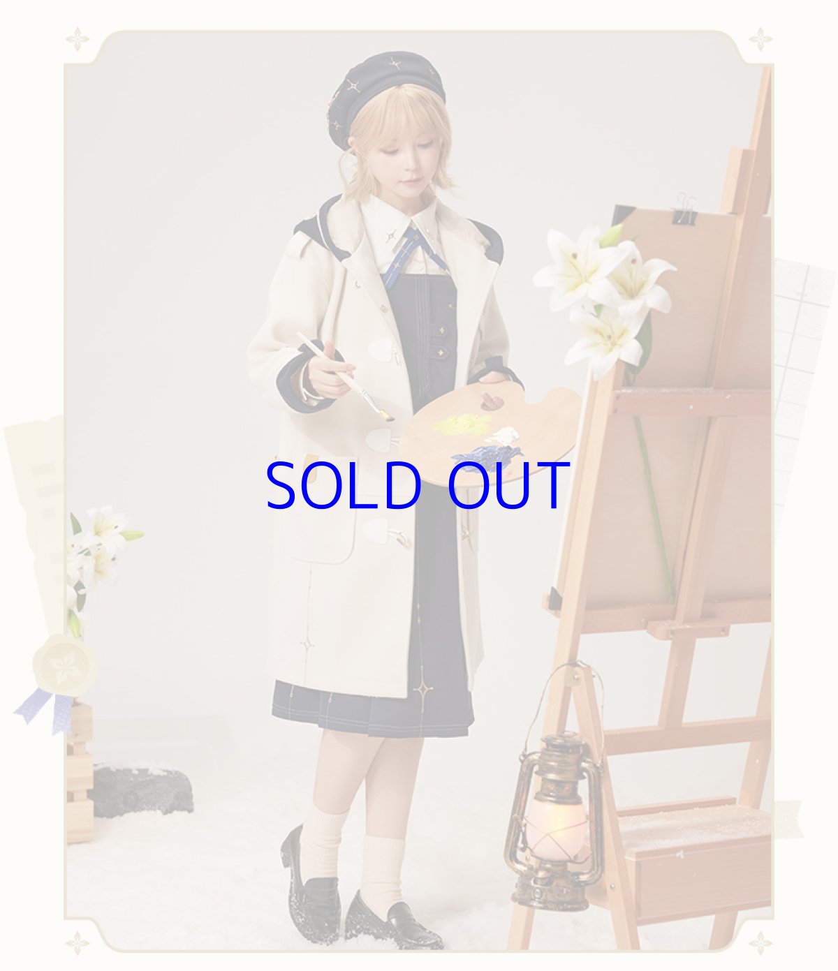 画像13: 原神 アルベドイメージ スリムフィットシャツ 特典アクスタ付き (13)