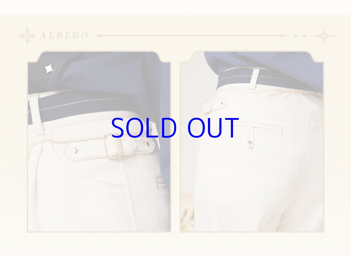 画像10: 原神　アルベドイメージ　パンツ　特典アクスタ付き (10)