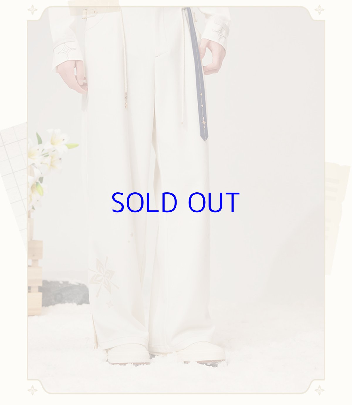 画像12: 原神　アルベドイメージ　パンツ　特典アクスタ付き (12)